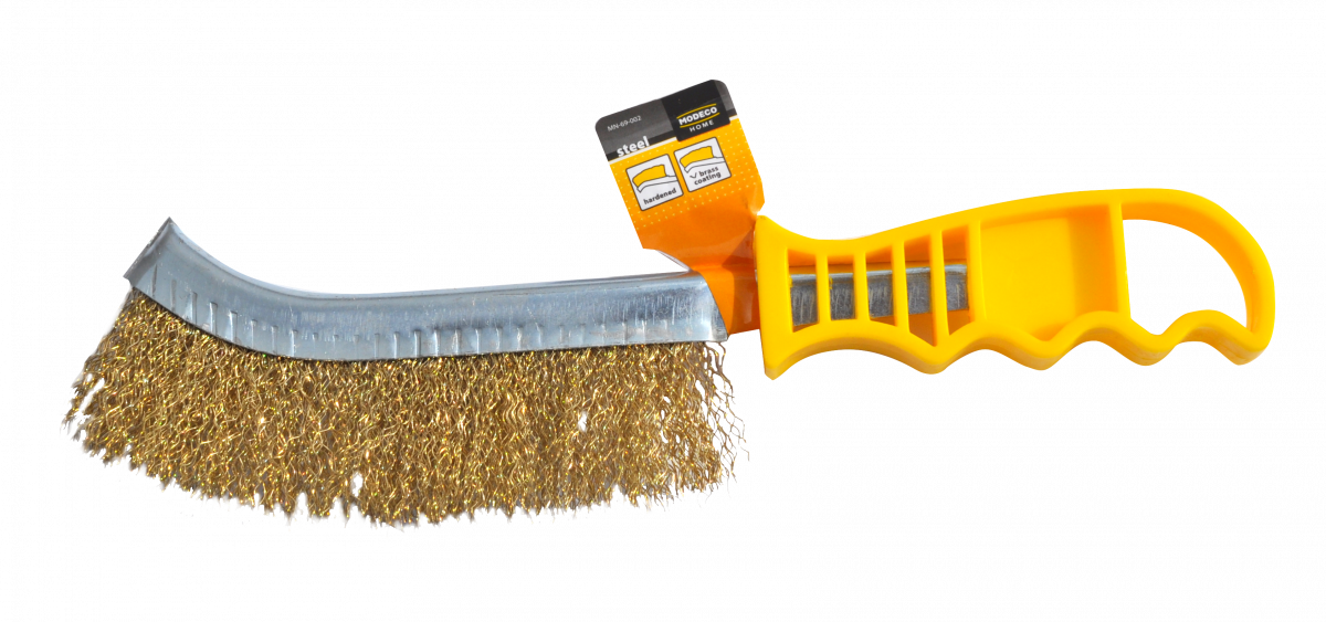 MN-69-002 Wire brush with plastic handle